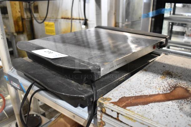 ALL ONE MONEY! Lot of Various Items Including Stainless Drop In Bins, Poly Bins and Electric Griddle. - Image 2 of 5