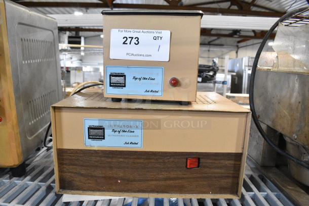 Ultrasonic Resources Metal Countertop Ultrasonic Cleaner. 110 Volts, 1 Phase. - Image 1 of 8