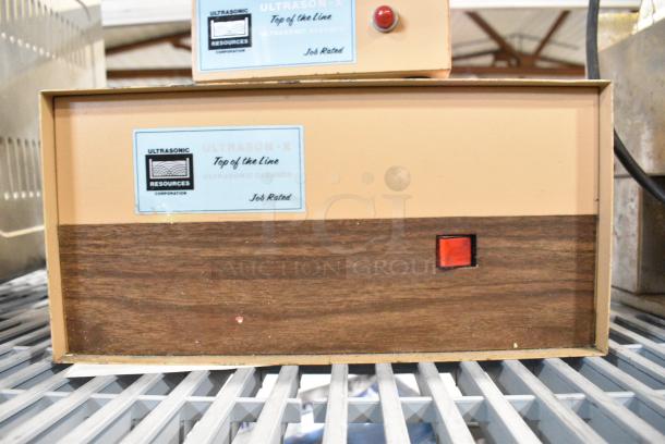 Ultrasonic Resources Metal Countertop Ultrasonic Cleaner. 110 Volts, 1 Phase. - Image 6 of 8
