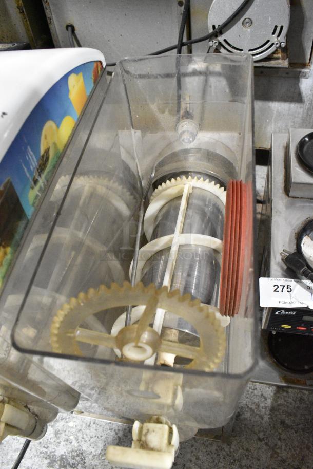 Crathco ID22 Metal Commercial Countertop 2 Hopper Slushie Machine. Missing Lid. 115 Volts, 1 Phase. Tested and Working! - Image 4 of 9