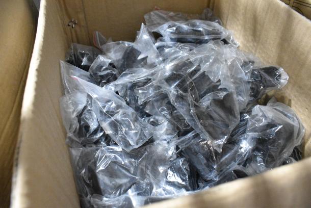 2 Boxes of BRAND NEW! Items Including Shelving Clips and Shelf Supports. 2 Times Your Bid! - Image 4 of 5