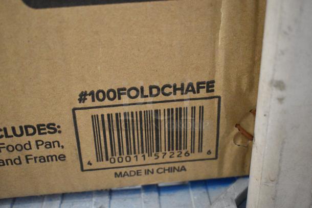 2 BRAND NEW IN BOX! Choice 100FOLDCHAFE Metal Chafer. 2 Times Your Bid! - Image 7 of 7
