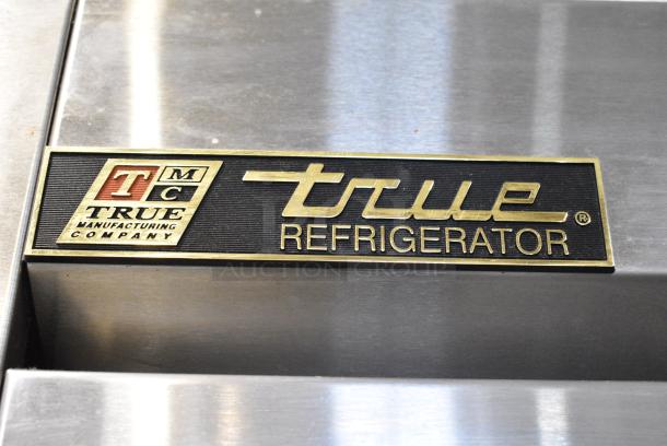 True T-35 Stainless Steel Commercial 2 Door Reach In Cooler on Commercial Casters. 115 Volts, 1 Phase. Tested and Working! - Image 3 of 8