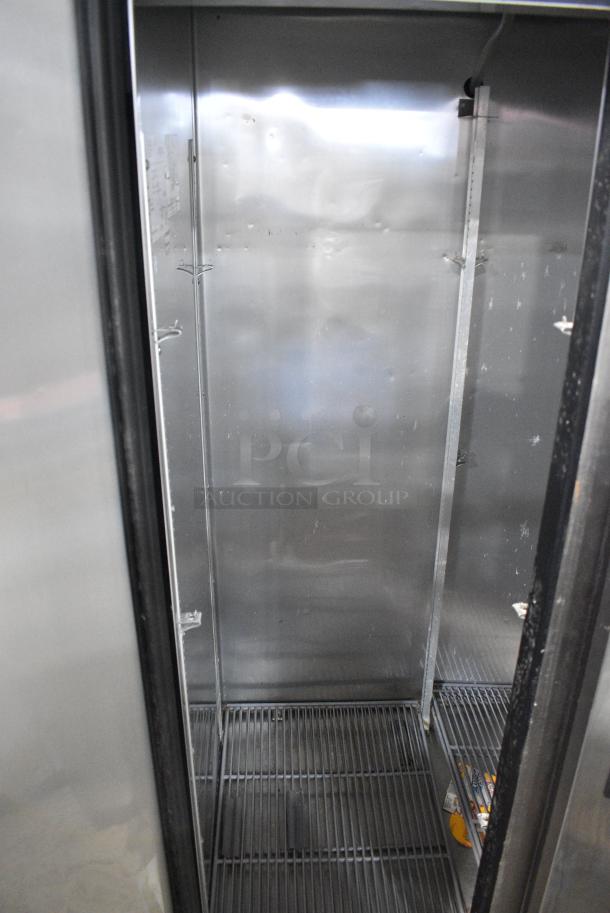 True T-35 Stainless Steel Commercial 2 Door Reach In Cooler on Commercial Casters. 115 Volts, 1 Phase. Tested and Working! - Image 5 of 8