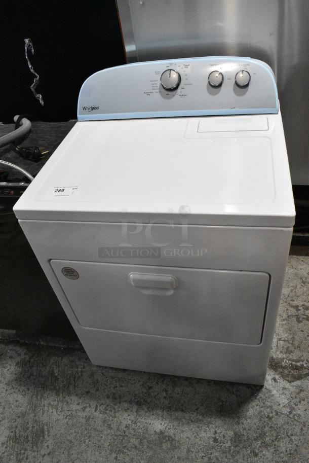 BRAND NEW SCRATCH AND DENT! Whirlpool WED4950HW0 Metal Front Load Dryer. 120/208-240 Volts, 1 Phase. - Image 1 of 9