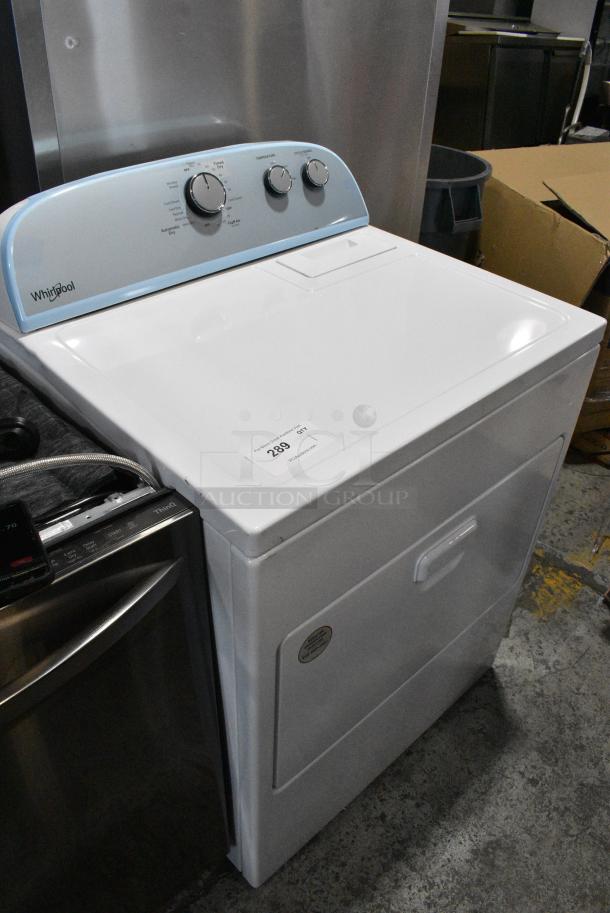 BRAND NEW SCRATCH AND DENT! Whirlpool WED4950HW0 Metal Front Load Dryer. 120/208-240 Volts, 1 Phase. - Image 2 of 9