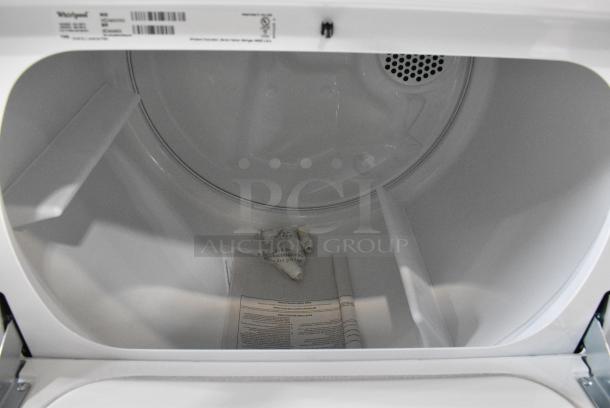 BRAND NEW SCRATCH AND DENT! Whirlpool WED4950HW0 Metal Front Load Dryer. 120/208-240 Volts, 1 Phase. - Image 7 of 9
