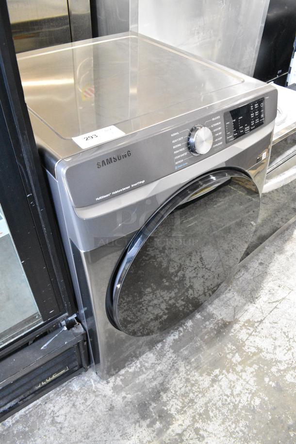 BRAND NEW SCRATCH AND DENT! Samsung DVE45B6300P Metal Front Load Dryer. 120/240 Volts, 1 Phase. - Image 2 of 10
