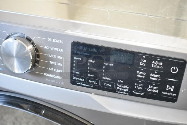 BRAND NEW SCRATCH AND DENT! Samsung DVE45B6300P Metal Front Load Dryer. 120/240 Volts, 1 Phase. - Image 5 of 10
