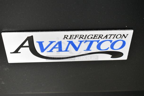 BRAND NEW SCRATCH AND DENT! 2024 Avantco 178GDC69HCB Metal Commercial 3 Door Reach In Cooler Merchandiser. 115 Volts, 1 Phase. Tested and Working! - Image 3 of 10