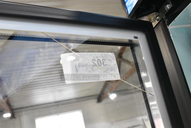 BRAND NEW SCRATCH AND DENT! 2024 Avantco 178GDC69HCB Metal Commercial 3 Door Reach In Cooler Merchandiser. 115 Volts, 1 Phase. Tested and Working! - Image 6 of 10