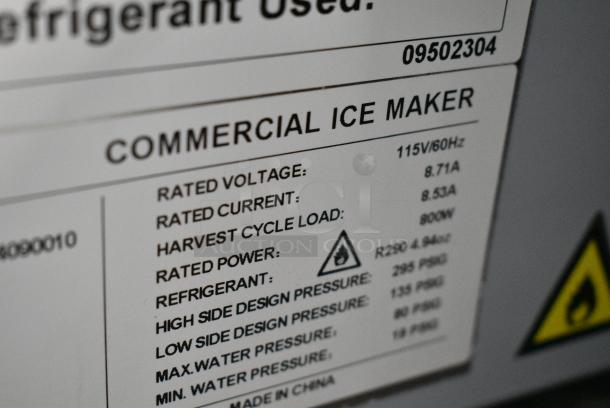 BRAND NEW SCRATCH AND DENT! 2024 Avantco 194MCF430A Stainless Steel Commercial Ice Head. 115 Volts, 1 Phase. - Image 6 of 8