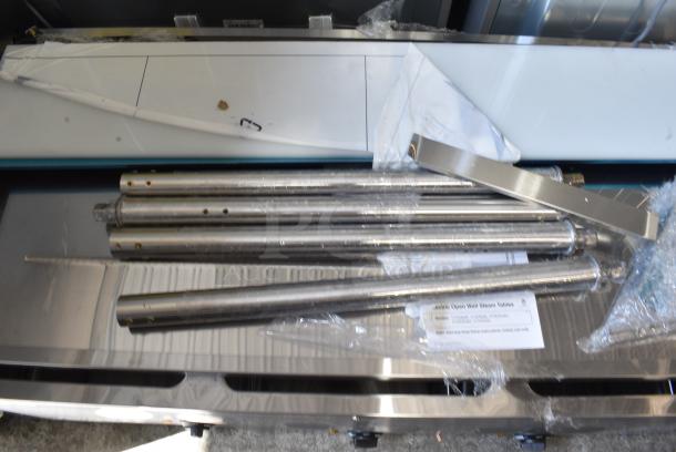 BRAND NEW SCRATCH AND DENT! 2024 Avantco 177STE3S Stainless Steel Countertop Electric Powered 3 Bay Steam Table. 120 Volts, 1 Phase. Tested and Working! - Image 7 of 13