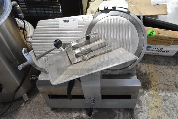 Avantco SLC300B Metal Commercial Countertop Meat Slicer. 120 Volts, 1 Phase. Tested and Working! - Image 1 of 7