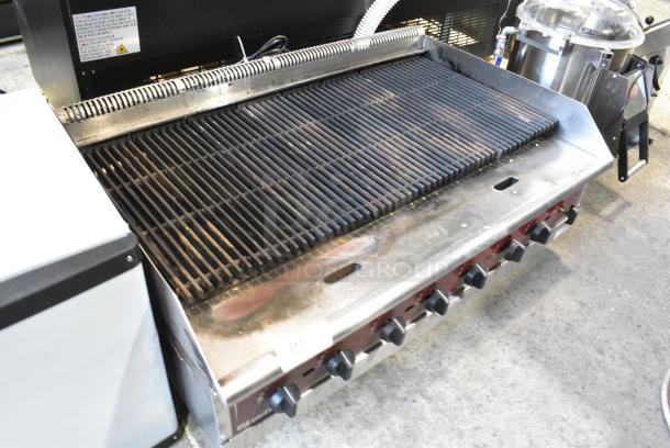 Southbend Stainless Steel Commercial Countertop Natural Gas Powered Charbroiler Grill. - Image 2 of 9