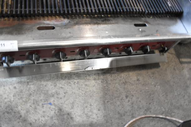 Southbend Stainless Steel Commercial Countertop Natural Gas Powered Charbroiler Grill. - Image 6 of 9