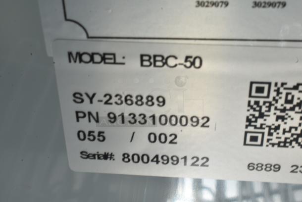BRAND NEW SCRATCH AND DENT! Coldline BBC-50 Metal Commercial Back Bar Bottle Cooler w/ 2 Sliding Lids. 115 Volts, 1 Phase. Tested and Working! - Image 8 of 9