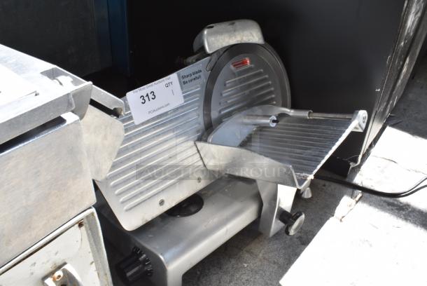 Avantco 177SL310 Metal Commercial Countertop Meat Slicer w/ Blade Sharpener. 115 Volts, 1 Phase. Tested and Working! - Image 2 of 8