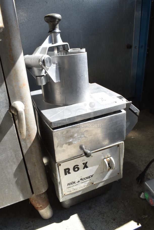 Robot Coupe R6X Metal Commercial Countertop Food Processor. 115 Volts, 1 Phase. Tested and Working! - Image 2 of 7