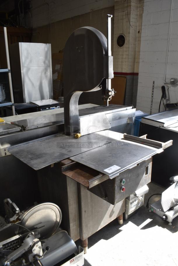 Biro Metal Commercial Floor Style Meat Saw. 208 Volts, 1 Phase. - Image 2 of 11