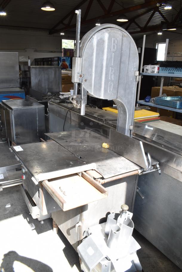 Biro Metal Commercial Floor Style Meat Saw. 208 Volts, 1 Phase. - Image 3 of 11