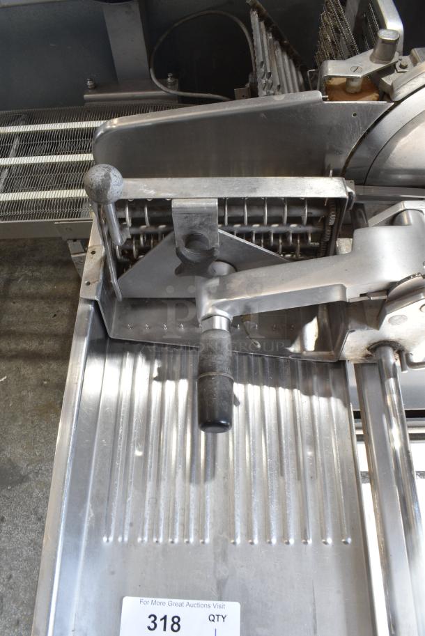 Bizerba A330 Metal Commercial Countertop Meat Slicer Stacker. 115 Volts, 1 Phase. Tested and Working! - Image 6 of 10