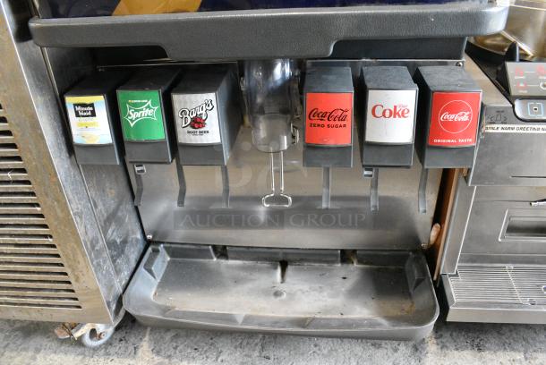 Cornelius DF150-BC Stainless Steel Commercial Countertop 6 Flavor Carbonated Beverage Machine. - Image 3 of 6