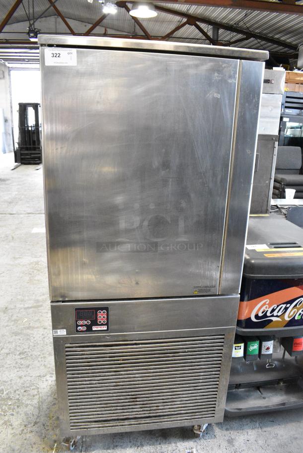 2019 Piper Products RCM121S Stainless Steel Commercial Blast Chiller on Commercial Casters. 208-240 Volts. - Image 1 of 8