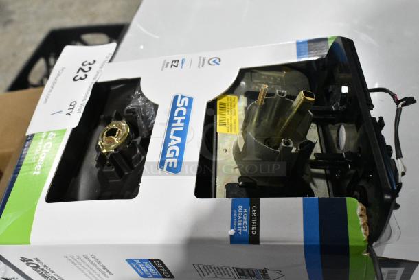 IN ORIGINAL BOX! Schlage Closet Door Knob - Image 3 of 4