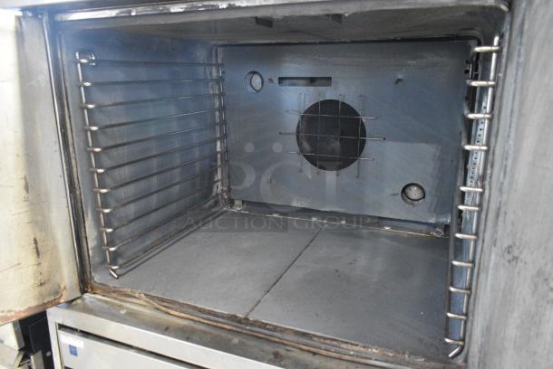 Garland TG3 Stainless Steel Commercial Natural Gas Powered Full Size Convection Oven w/ View Through Door, Solid Door, Thermostatic Controls and Metal Legs. 80,000 BTU. - Image 5 of 8