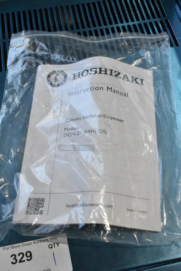 BRAND NEW SCRATCH AND DENT! 2024 Hoshizaki DCM-271BAH Stainless Steel Commercial Ice Maker and Water Dispenser - 10 lb. Storage. 115 Volts, 1 Phase. - Image 5 of 7