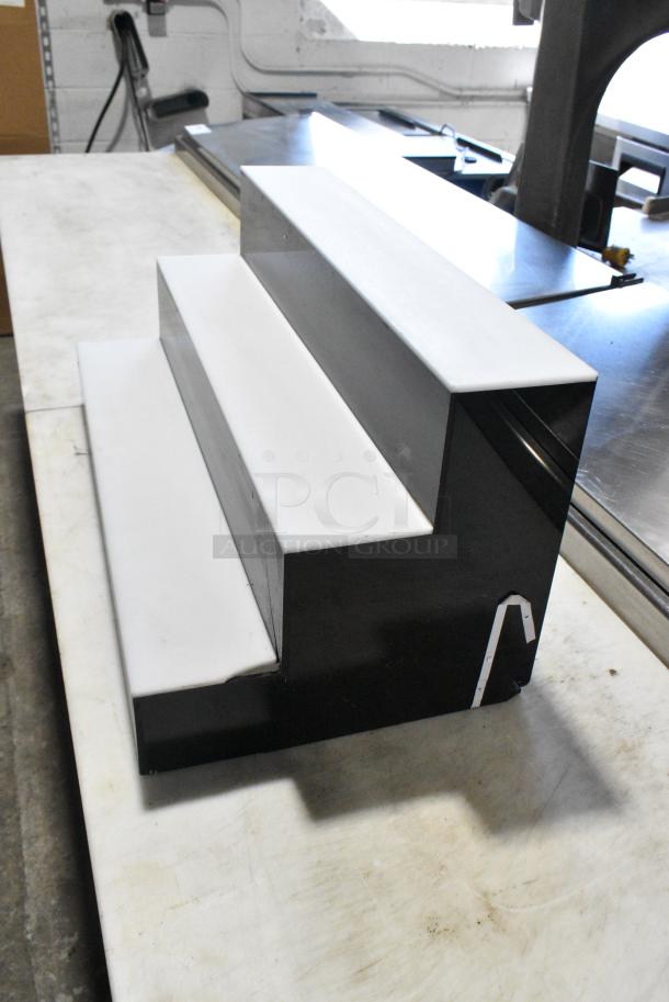 Metal 3 Tier Bottle Riser Stand. - Image 4 of 5