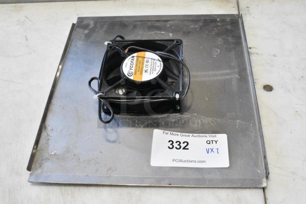 2 Items Including Cross Top Piece to Table Leg Column and Fan. 2 Times Your Bid! - Image 3 of 7