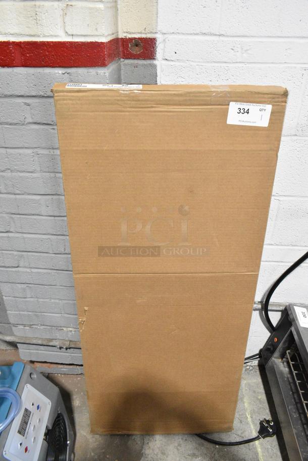 BRAND NEW SCRATCH AND DENT! Metro 2148NK4 21x48 Metroseal Gray Wire Shelf - Image 1 of 2