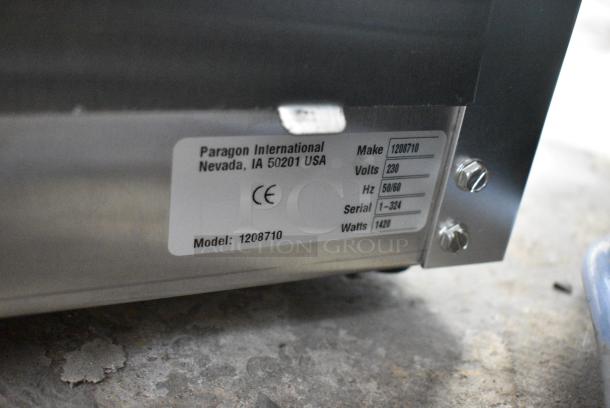 BRAND NEW SCRATCH AND DENT! Paragon 1208710 Metal Commercial Professional Series 8 oz. Popcorn Machine Merchandiser. 230 Volts, 1 Phase. - Image 6 of 6