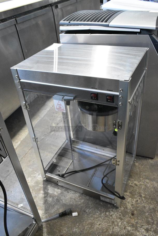 BRAND NEW SCRATCH AND DENT! Paragon 1208710 Metal Commercial Professional Series 8 oz. Popcorn Machine Merchandiser. 230 Volts, 1 Phase. - Image 2 of 5
