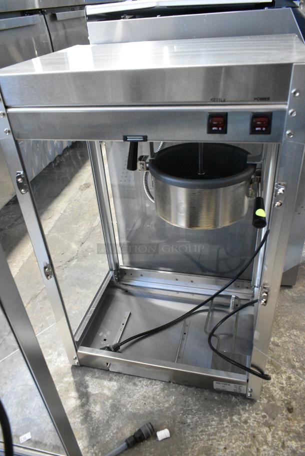 BRAND NEW SCRATCH AND DENT! Paragon 1208710 Metal Commercial Professional Series 8 oz. Popcorn Machine Merchandiser. 230 Volts, 1 Phase. - Image 3 of 5