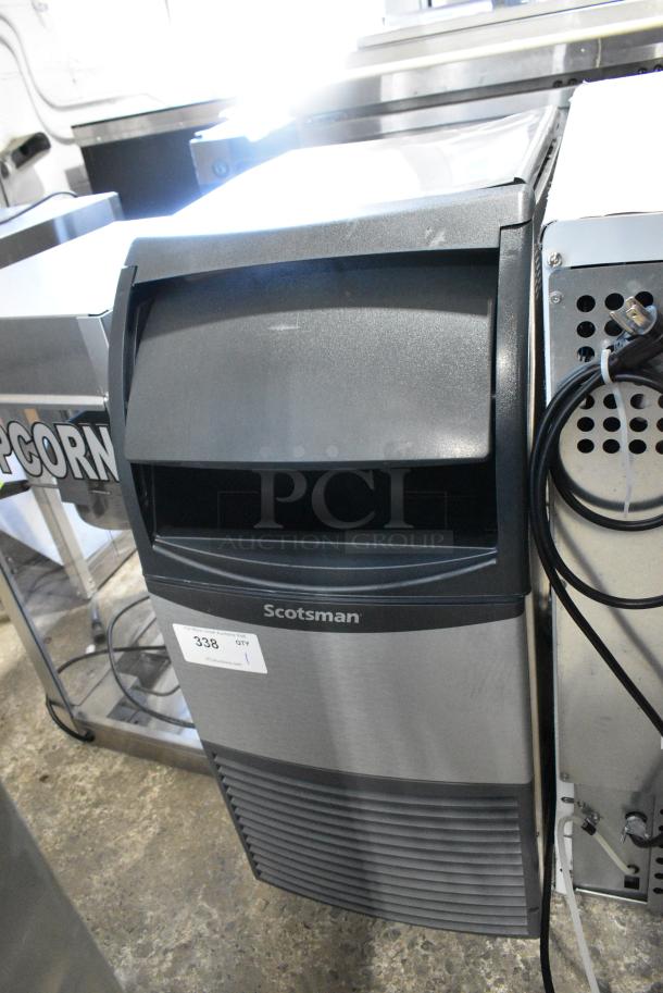 BRAND NEW SCRATCH AND DENT! 2022 Scotsman CU0415MA-1A Stainless Steel Commercial Undercounter Medium Cube Ice Machine - 58 lb. 115 Volts, 1 Phase. - Image 1 of 6