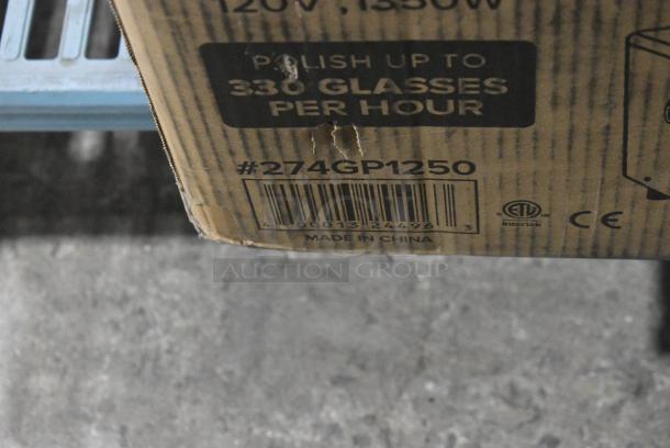 BRAND NEW SCRATCH AND DENT! Noble Products GP1250 Glass Genie Commercial Five Brush Electric Glass Polisher - Image 3 of 3