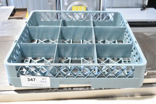 Noble 274RK9 Poly Dish Caddy w/ 2 Noble 274RKEXT9 Extenders. - Image 5 of 7