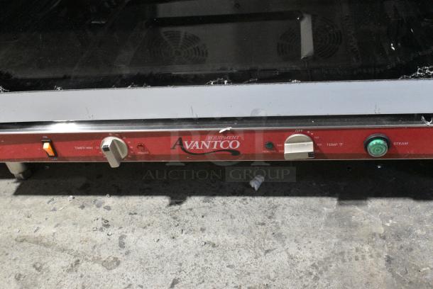BRAND NEW SCRATCH AND DENT! Avantco 177CO46M Stainless Steel Full Size Countertop Convection Oven with Moisture Injection, 4.4 cu. ft. 208/240 Volts, 1 Phase. - Image 3 of 7