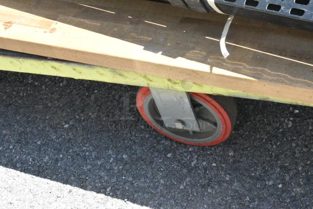 BRAND NEW SCRATCH AND DENT! Regency 600UB1660 Metal 2,000 Pound Capacity U Boat Cart on Casters w/ Contents. - Image 3 of 4