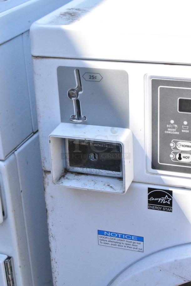 2 Alliance Speed Queen SFNLCFSP111TW01 Coin Operated Front Load Washer. 2 Times Your Bid! - Image 4 of 6