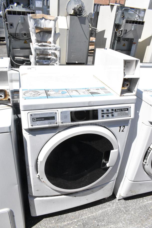 Maytag MHN30PDBWW0 Coin Operated Front Load Washer. - Image 1 of 7