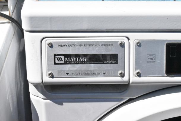 Maytag MHN30PDBWW0 Coin Operated Front Load Washer. - Image 2 of 7