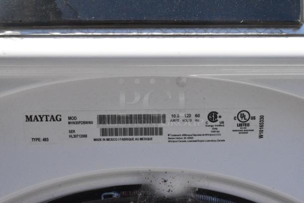 Maytag MHN30PDBWW0 Coin Operated Front Load Washer. - Image 7 of 7