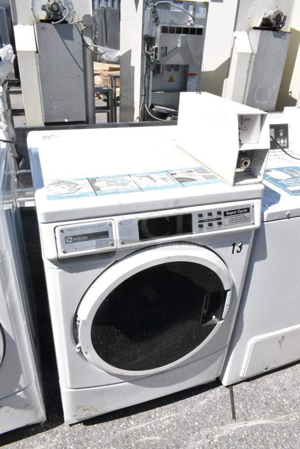 Maytag MHN30PDBWW0 Coin Operated Front Load Washer. - Image 1 of 7