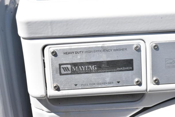 Maytag MHN30PDBWW0 Coin Operated Front Load Washer. - Image 2 of 7