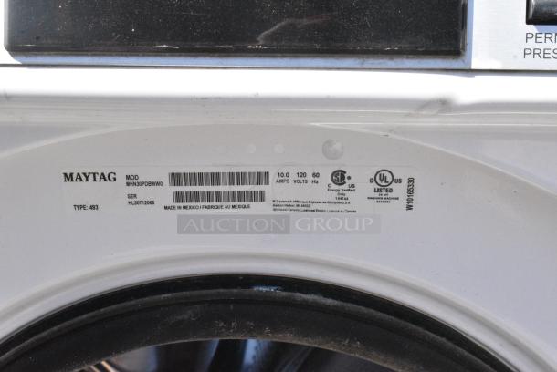 Maytag MHN30PDBWW0 Coin Operated Front Load Washer. - Image 7 of 7