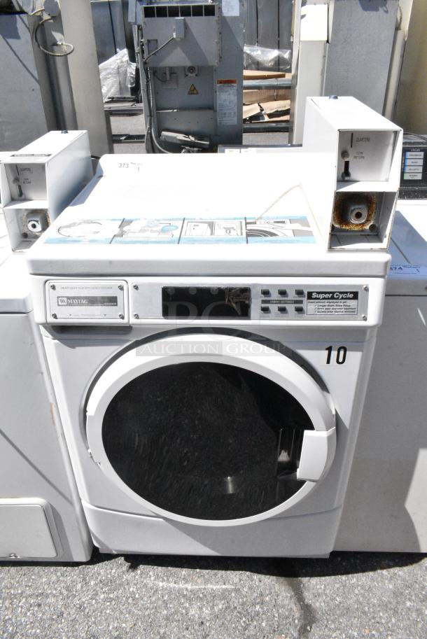 Maytag MHN30PDBWW0 Coin Operated Front Load Washer. 120 Volts, 1 Phase. - Image 1 of 7
